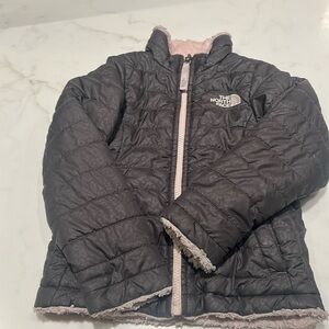 Girls North Face Reversible Coat